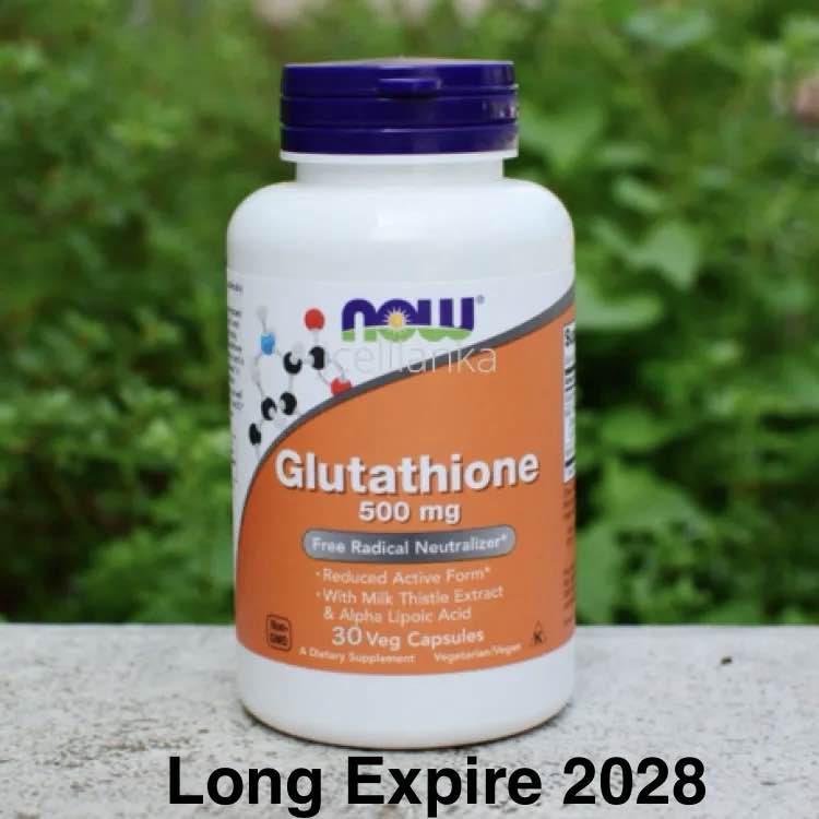 now glutathione 500mg 60 vcaps Now Glutathione 500mg 60 Capsules