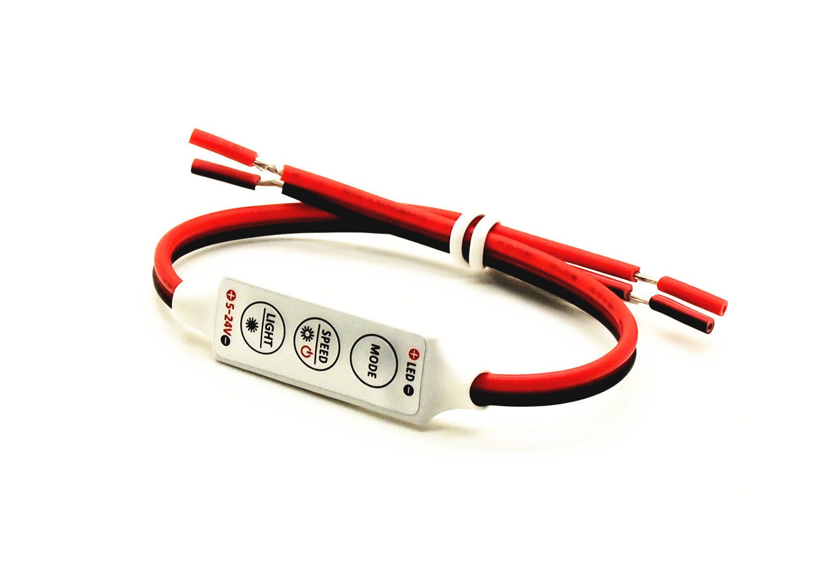 DC 5V 12v 24V Mini Led Controller Dimmer Flasher Blinker Driver to ...