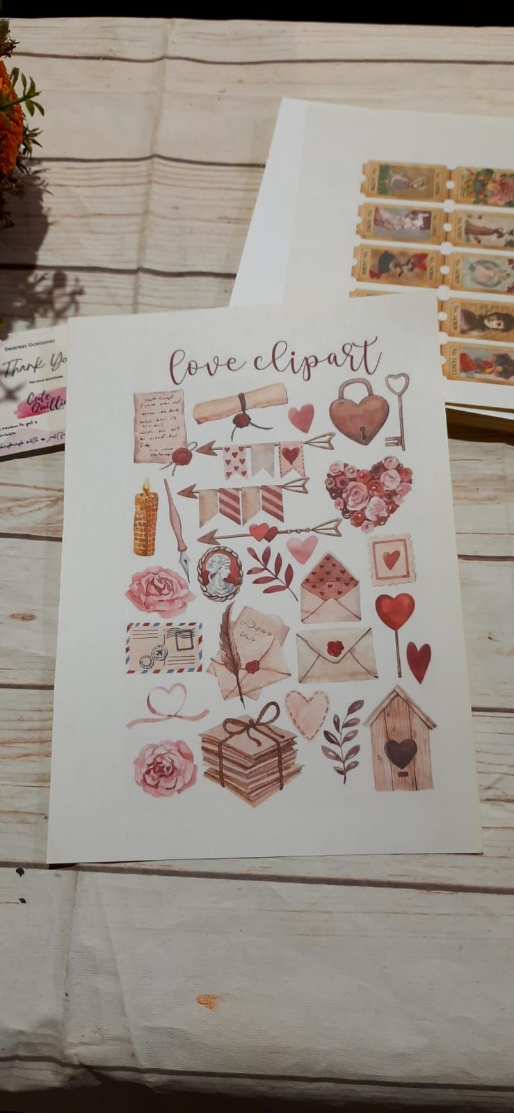 Journal Stickers. 