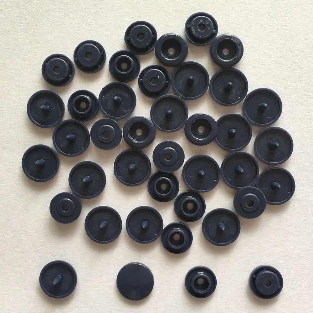 240 Set KAM T5 12mm Plastic Snaps Button Mix 24Colors Fasteners Resin Buttons Garment Accessories For Baby Clothes. 