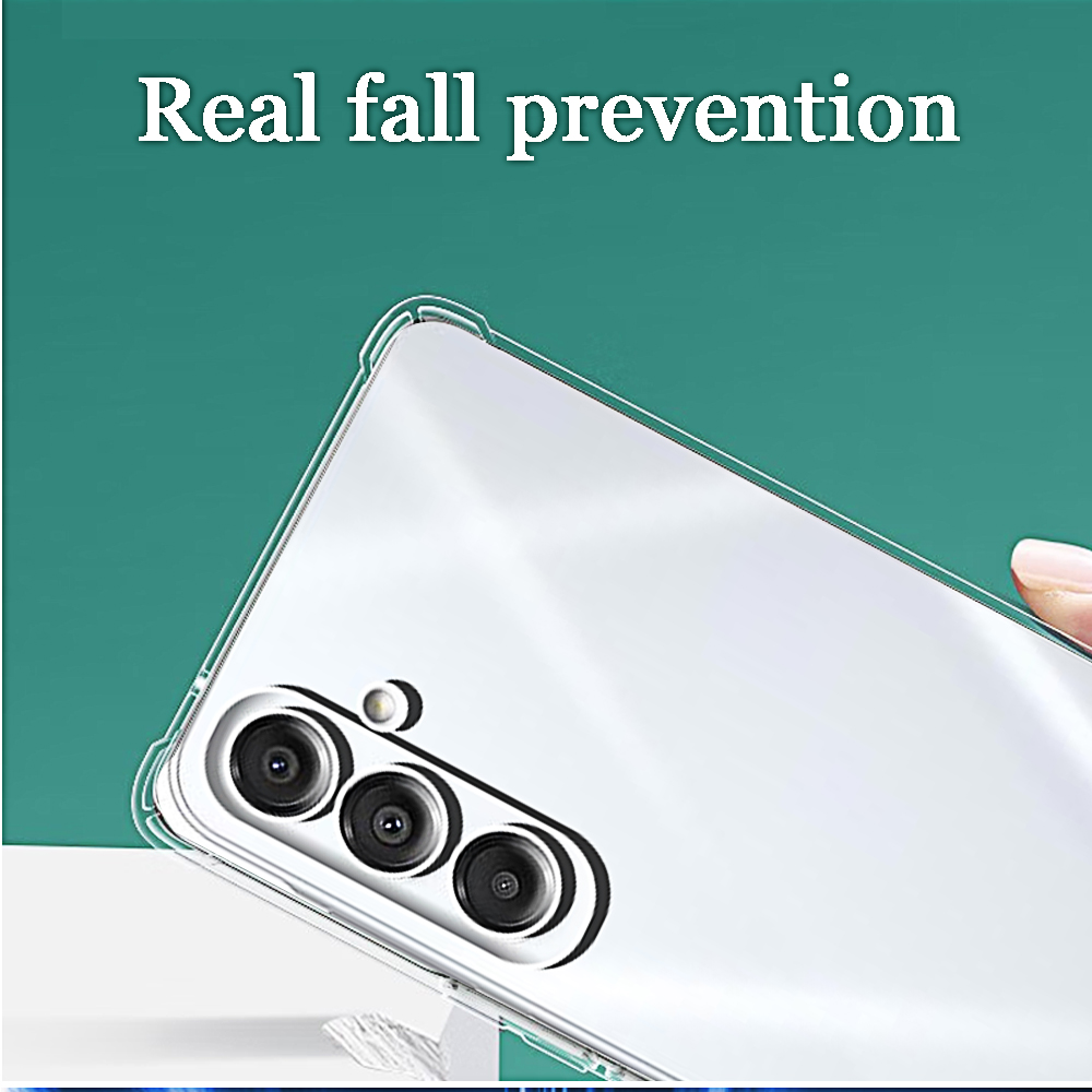 Shockproof Phone Case for Samsung Galaxy A16 5G A15 5G 4G A25 A35 A55 Transparent Clera Back Covers A 16 15 25 35 55 phonecases. 