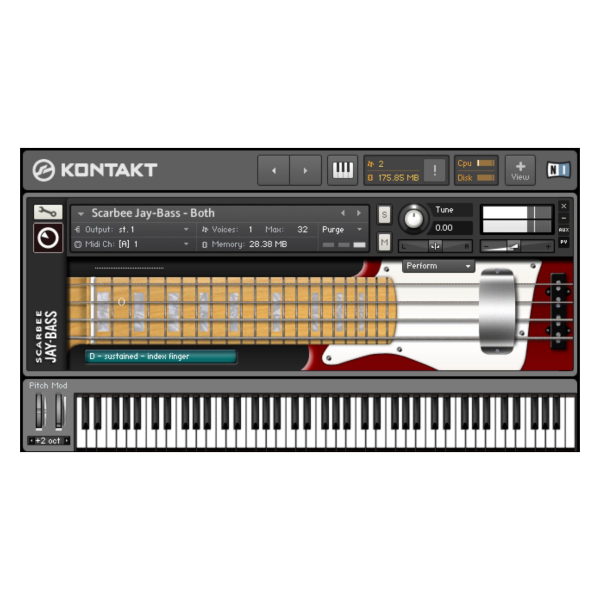 Scarbee Jay Bass Kontakt Library. 