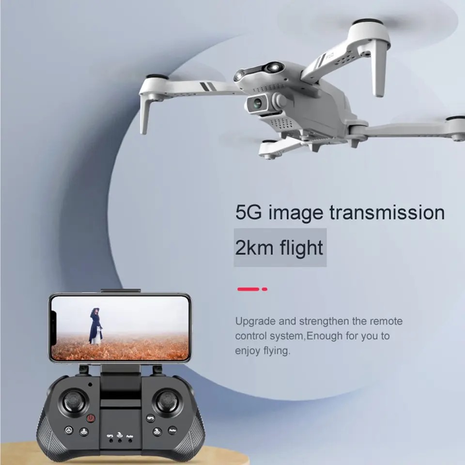 New RC F10 Drone 4K HD Dual Camera GPS 5G WIFI Wide Angle FPV Real Time Transmission Distance Professional Drone. 