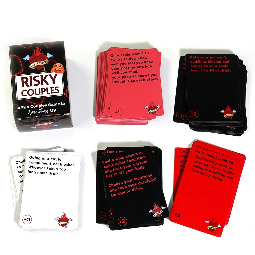 Risky Couples Super Fun Couples Game For Date Night 150 Spicy Dares Questions For Your Partner Romantic Anniversary Card Game. 