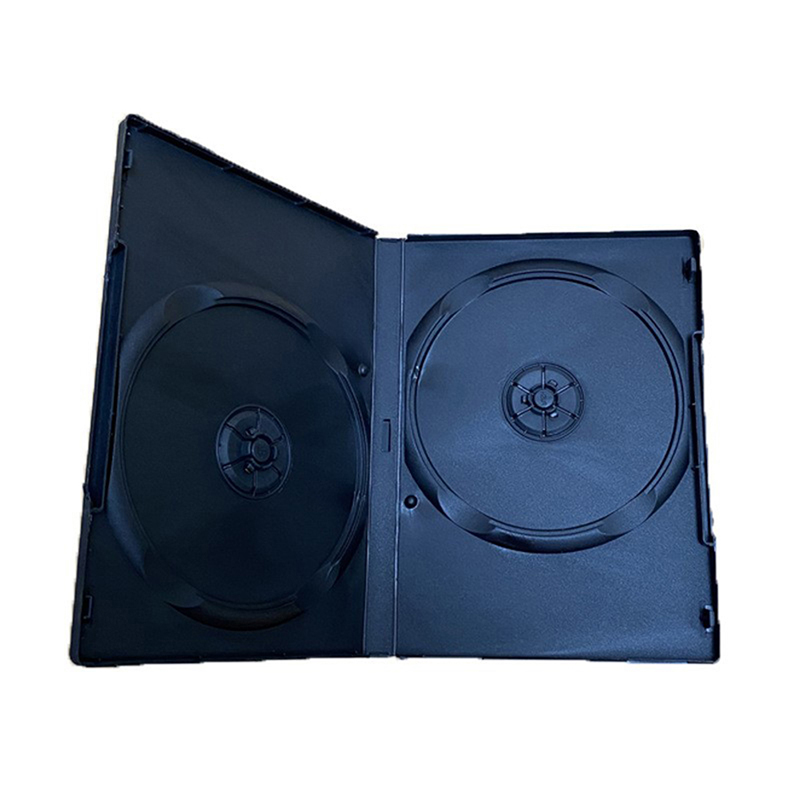 High Quality 1PC 14cm DVD Box Empty CD Case PP Plastic CD Case CD Case Capacity 1-2 Discs. 