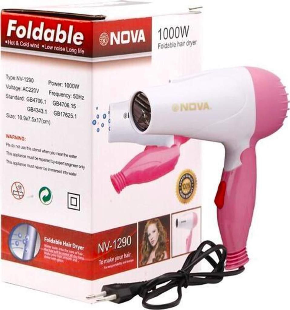 New Arrival’s Portable Nova Hair Dryer  Foldable Hair dryer. 