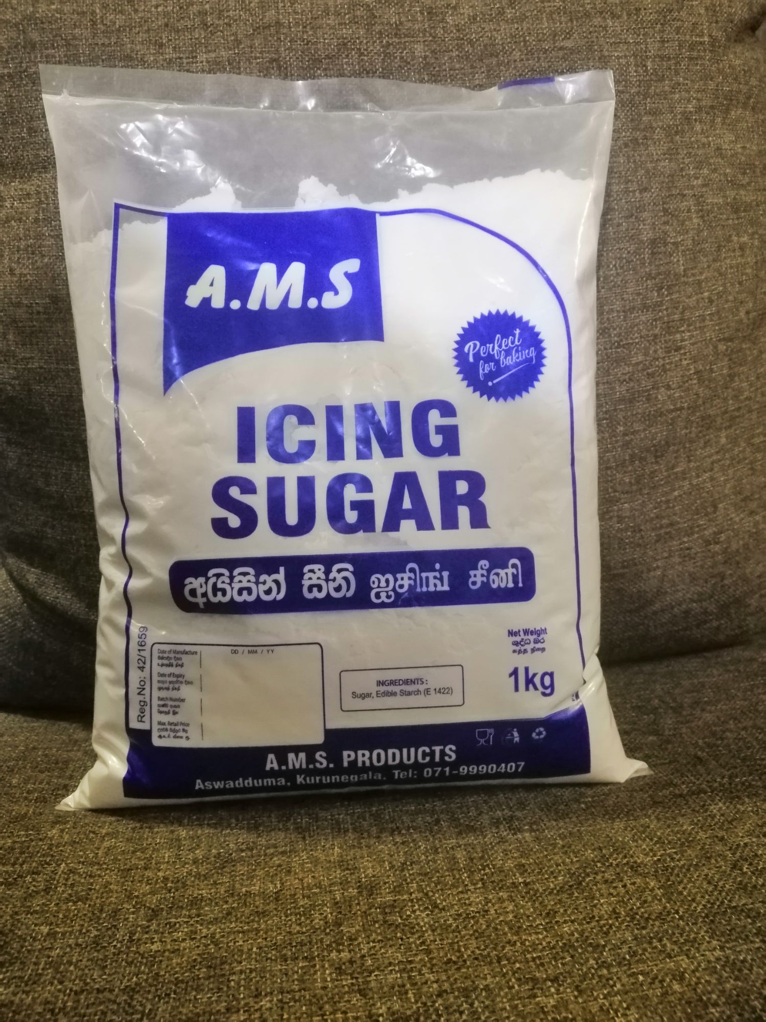 ams sugar High Quality Icing Sugar 1kg AMS brand | Daraz.lk