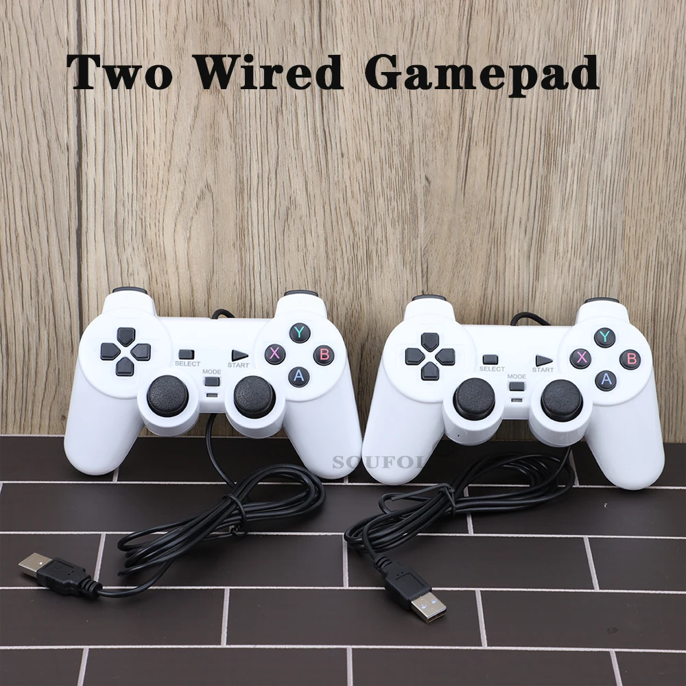 GS5 Pro G620 Video Game Console With 620 Classic Game 8 Bit TV Consola Retro Handheld Kids USB Two Wired Gaming Player AV Output. 