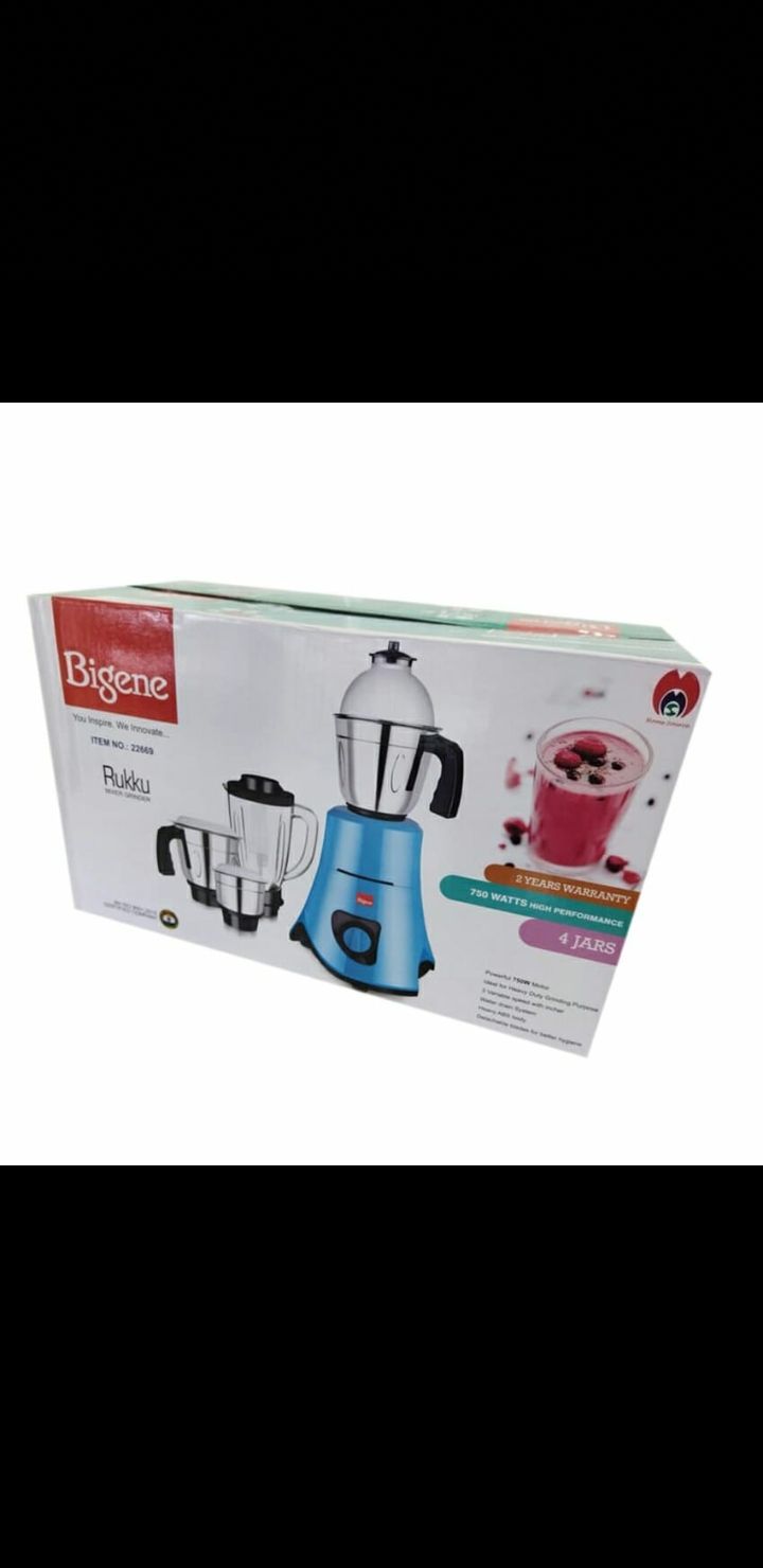 Bigene Mixer Grinder 4 jarLow. 