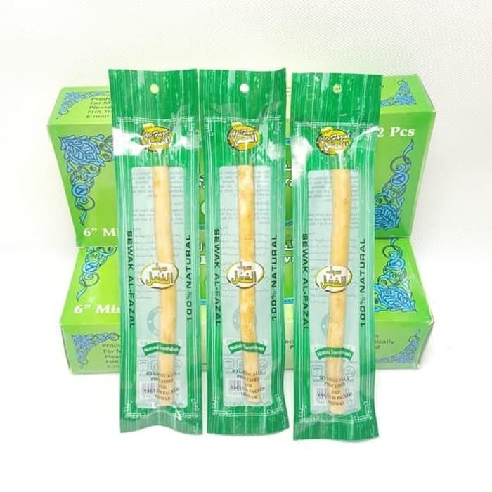 misvak al fazal  Fresh Traditional Natural Toothbrush Misvak Miswak Arak Siwak Miswaak Teeth Whitener Soft Salvadora Persica