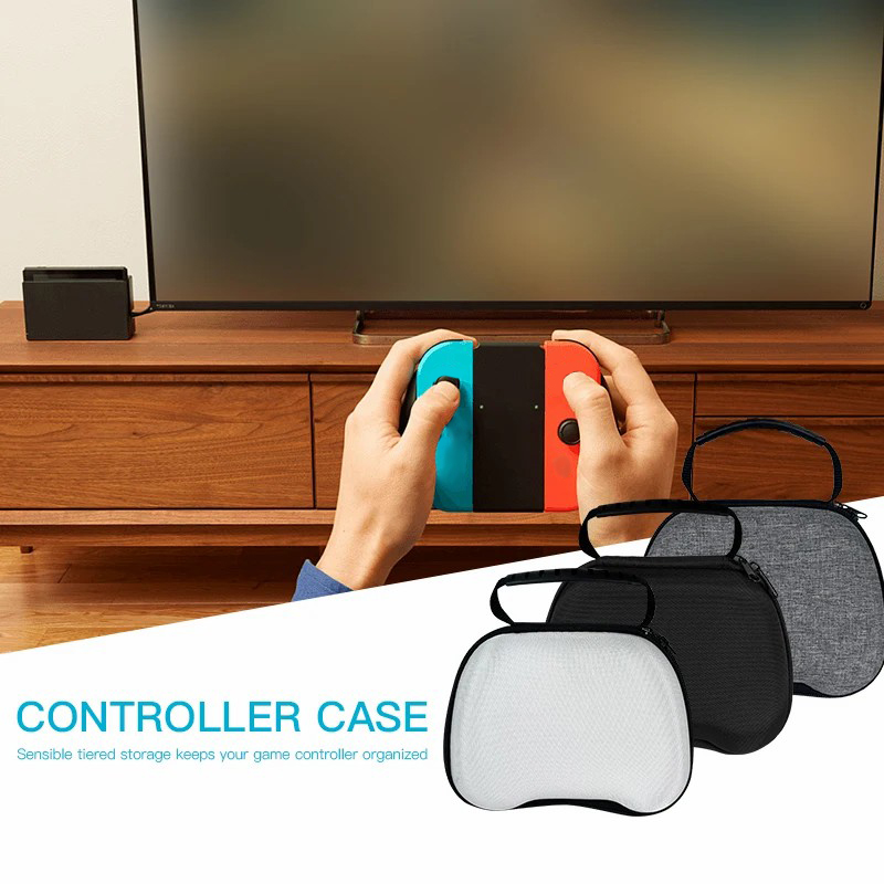 Suitable for PS5/XBOX series X/S/SWITCH game boards, controller travel carrying hard protection box,Send two rocker caps. 