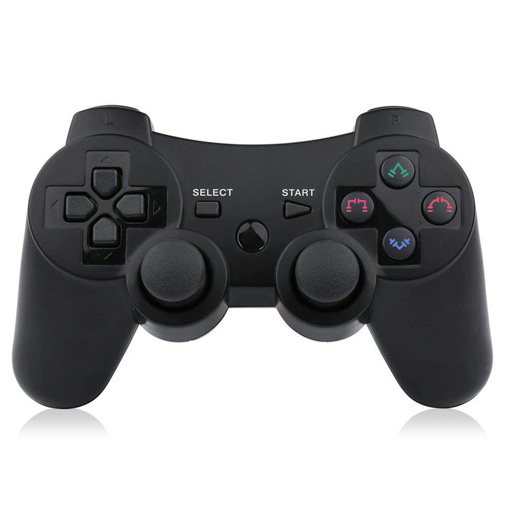 Wireless Game Controller For PS3 Gamepad For Double Shock 3 Bluetooth-4 ...