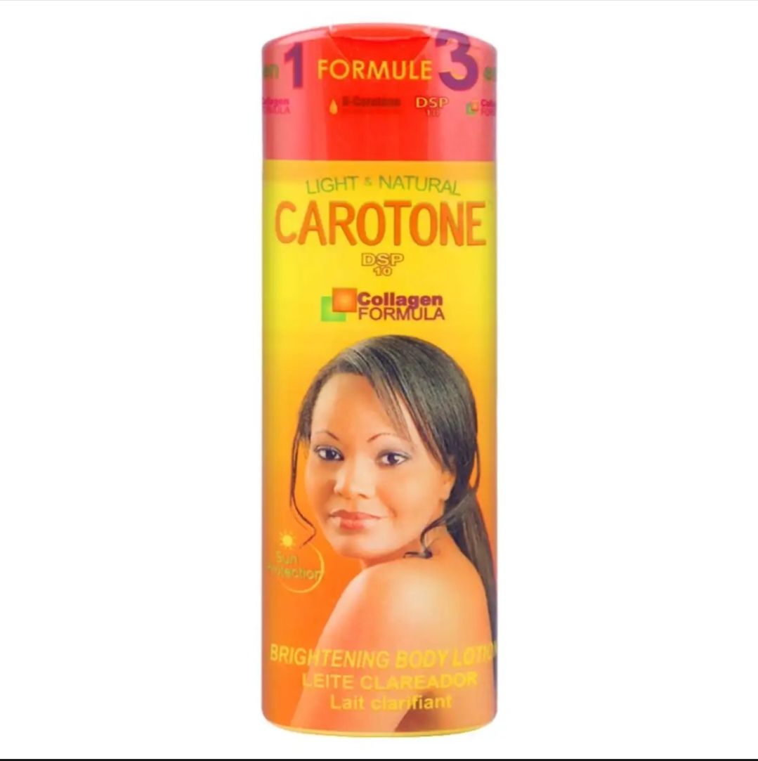 Natural Glow Carotone Face Cream and Carotone Body Lotion with collagen Formula Carotone Cream. 