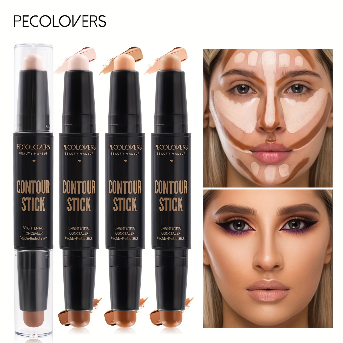 Face Concealer Contouring For Face Bronzer Beauty Contour Makeup Base Foundation Cream For Women's Cosmetics New. 