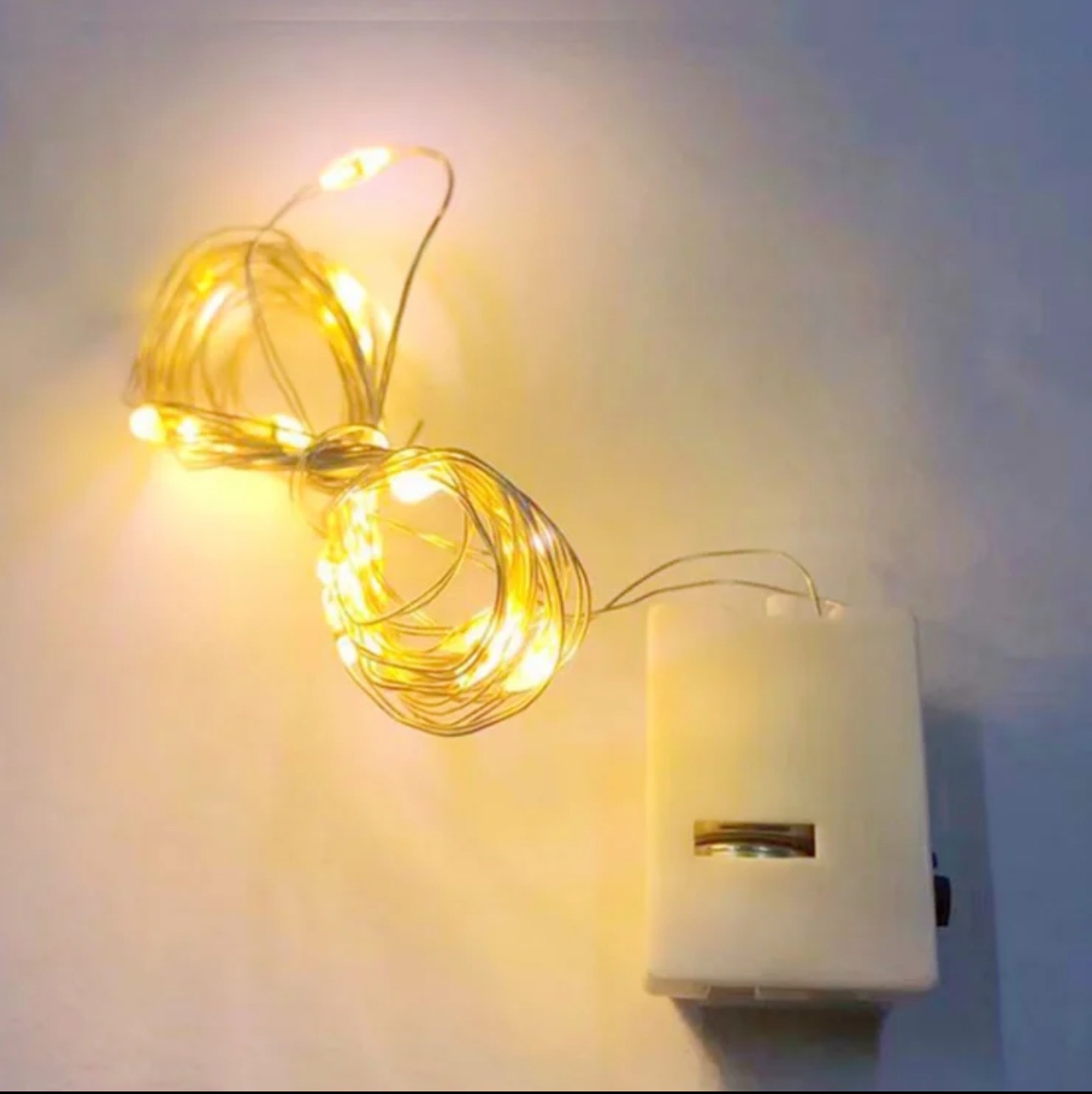 Resin led light resin lights art craft 1m Resin work warm fairy lights rgb light craft light  string light. 