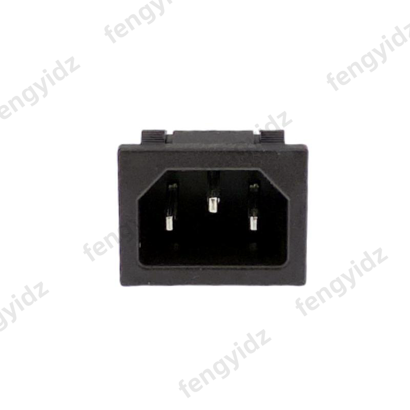 IEC320 C14 C13 Electrical AC Socket 3 Female Male Inlet Plug Connector ...