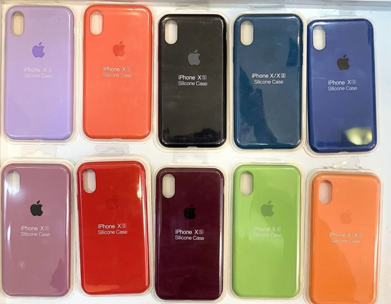 Silicone Flip Cover Iphone X Silicone Case Iphone X Case Front And - Main Image