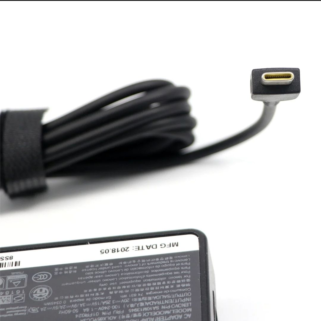 Laptop Charger Power Supply Adapter for Lenovo Origina.l 65W 60W 45W Type USB C Adapter Laptop Charger for Lenovo ThinkPad T480 T480s T580 X280 X380 E580 L380 L480 20V 3.25A & also can Use MacBook ASUS ZenBook for Lenovo Dell Xiaomi Air HP Sony usb type c. 