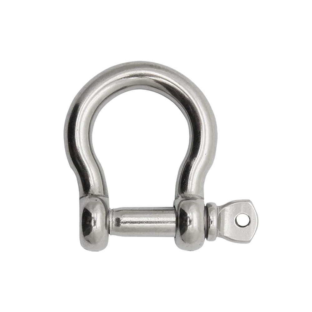 1/2PCS 304 Stainless Steel Rigging Shackle Hooks Bow Anchor Shackles ...