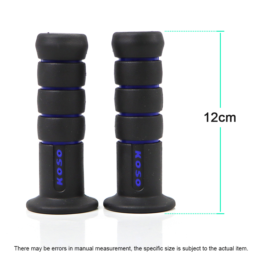 Motorcycle KOSO Handlebar Grips PVC Motocross Handle Bar Rubber Hand Grip Dirt Bike Universal For YAMAHA KAWASAKI HONDA SUZUKI. 
