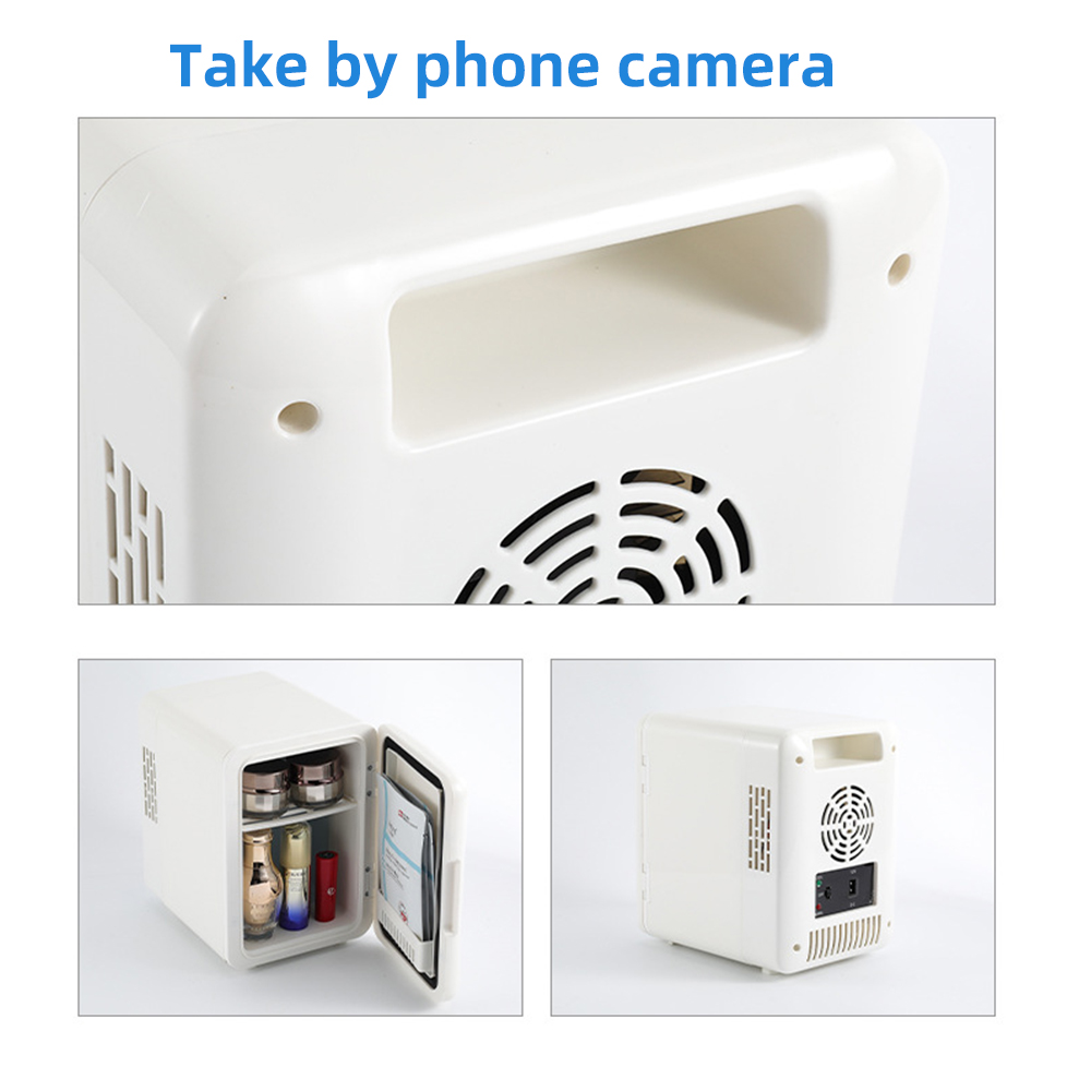 4L Mini Multifunction Refrigerator Cosmetics Mask Beverage Dormitory Refrigerators Cooler Warmer Beauty Fridge for Car. 