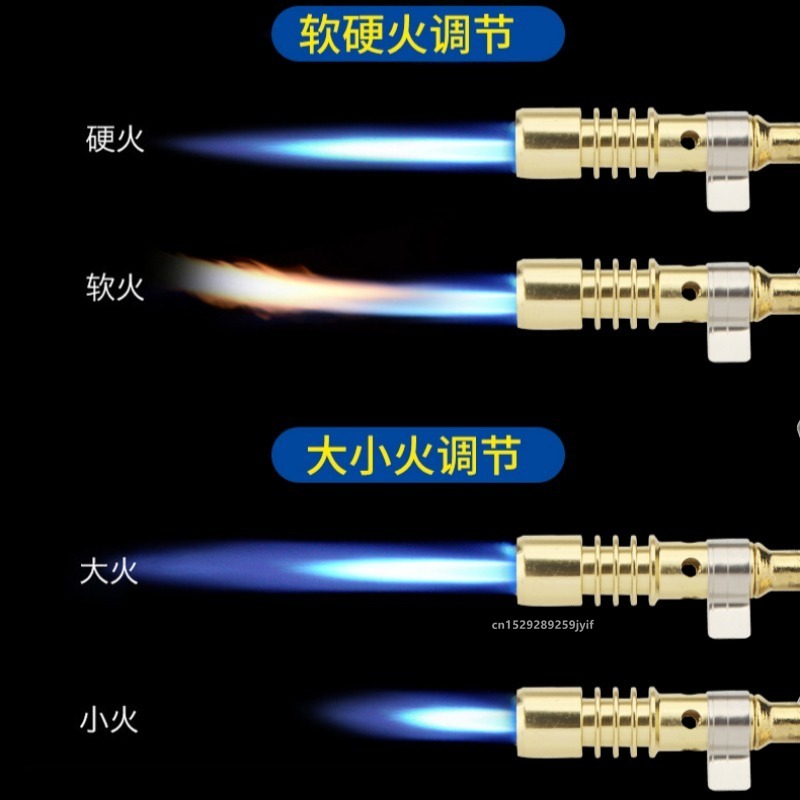 Gas Burner Welding Torch Portable Blowtorch Copper High Temperature Brass Gas Torch Brazing Solder Welding Plumb Tools. 