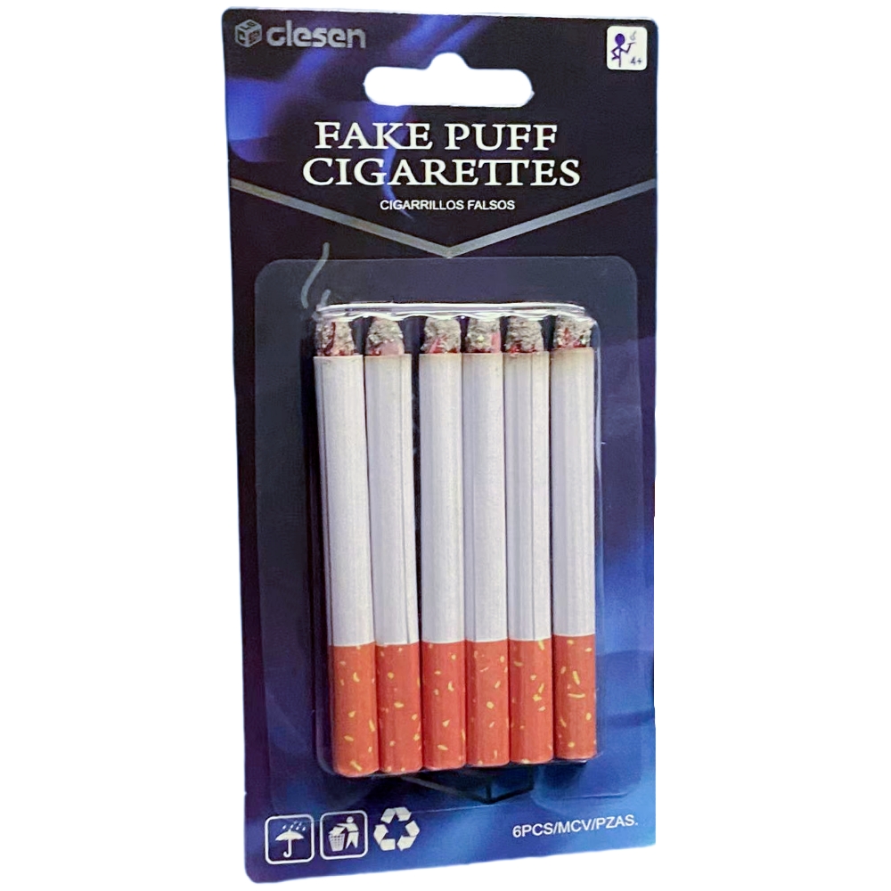 Fake Cigarettes-3.25 Inch-That Blow Smoke,Faux Cigs with a Realistic Look -Fun Gag Gift,Halloween Costume,Movie,Theater Play
