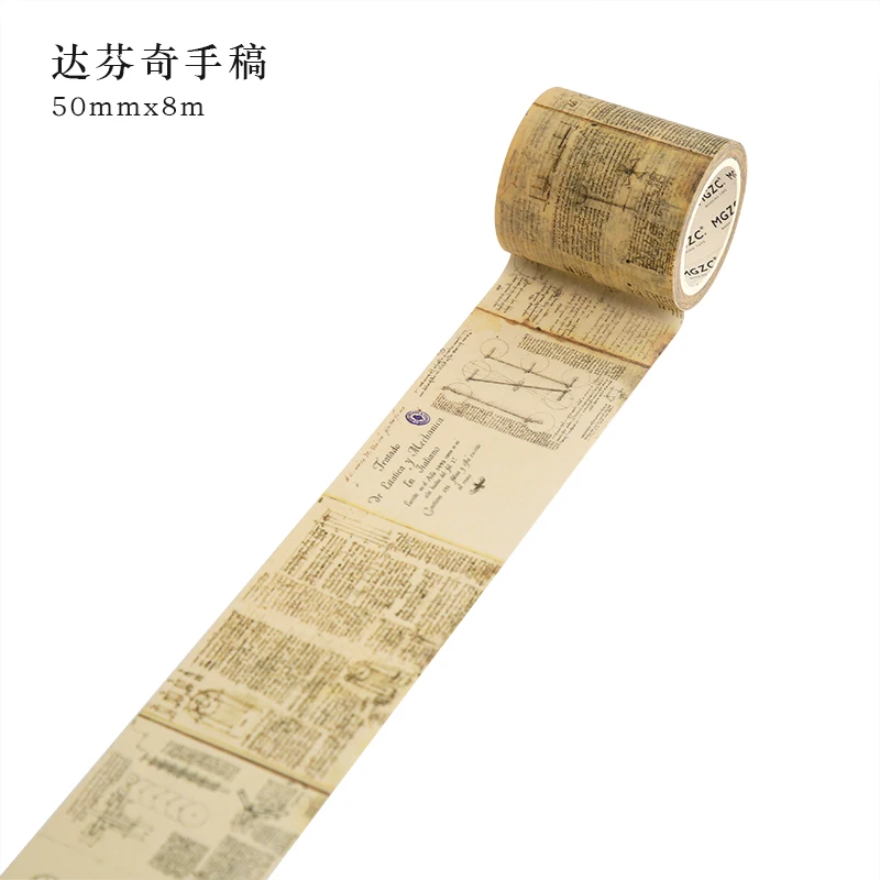 Journamm 11 Design Vintage Washi Paper Tape DIY Scrapbooking Stickers ...