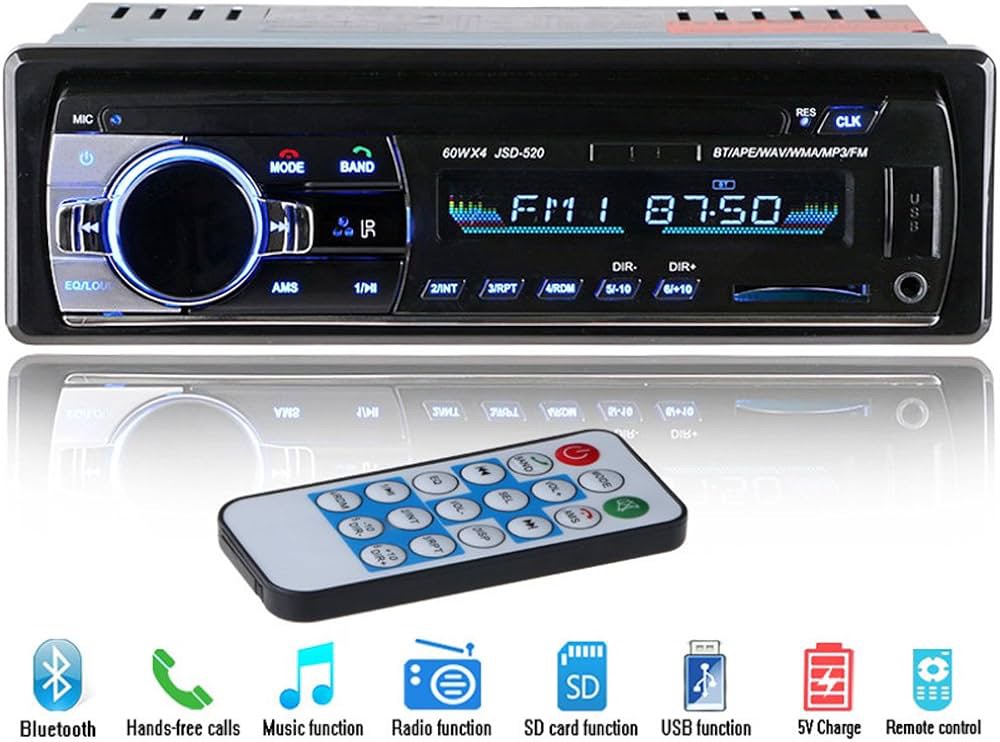 D Audio Car Stereo Setup , Audio Player Made In Thailand car Assosries (නොමිලේ 700 වටිනා Earphone එකක්)