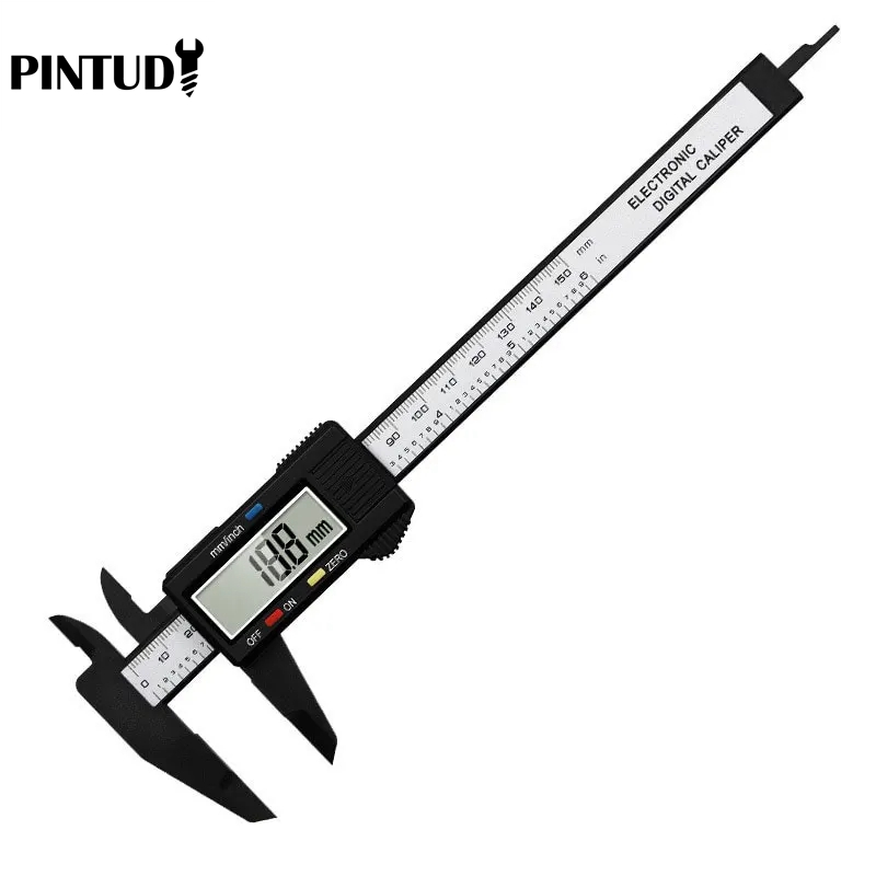 1PC Plastic Vernier Caliper Digital Display Caliper Mini Text Play ...
