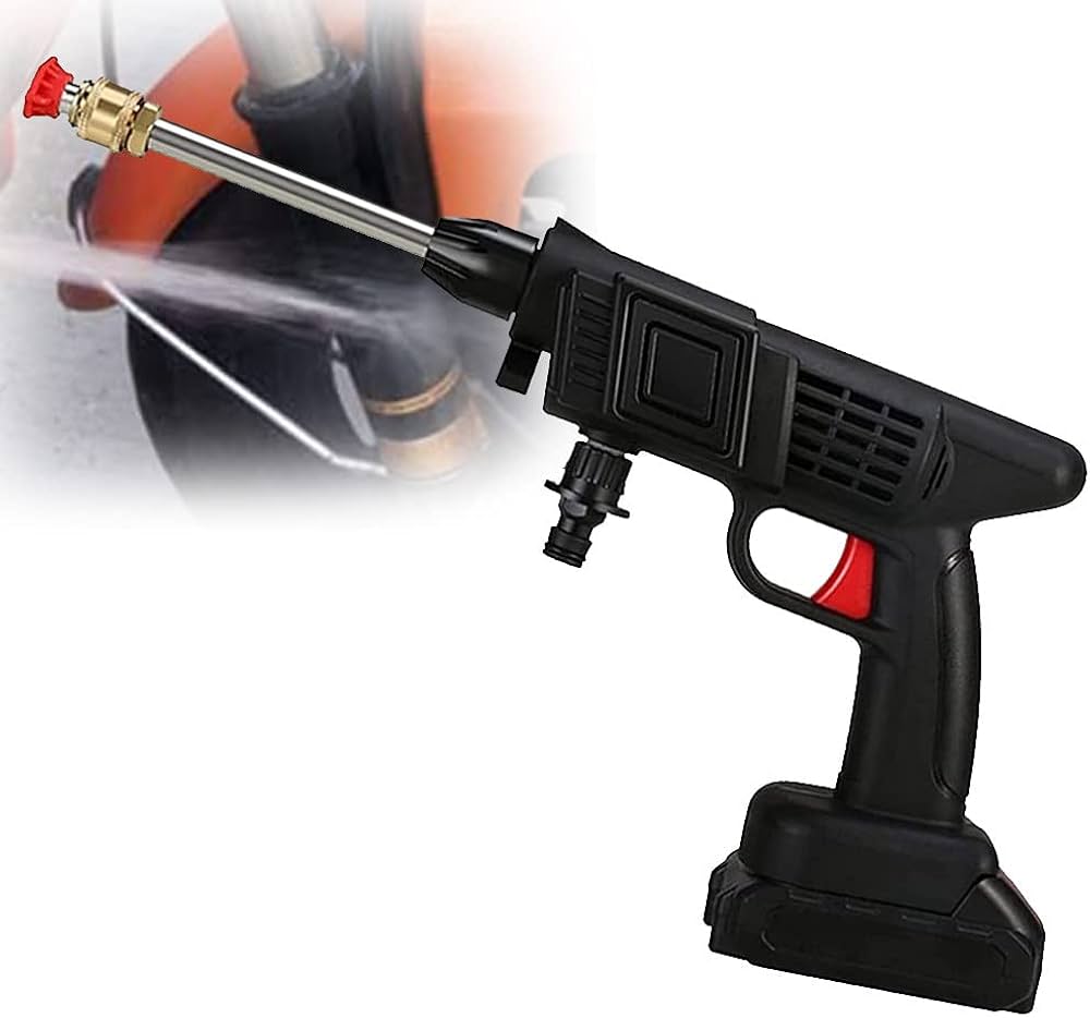 Factory New Lithium Battery Water Washing 24 V Wireless Car Washer Electric Portable Water Gun. 
