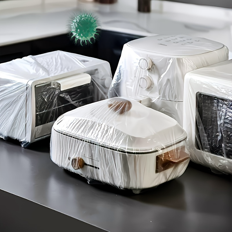 10pcs reusable transparent protective covers, disposable dust cover for vacuum cleaner.