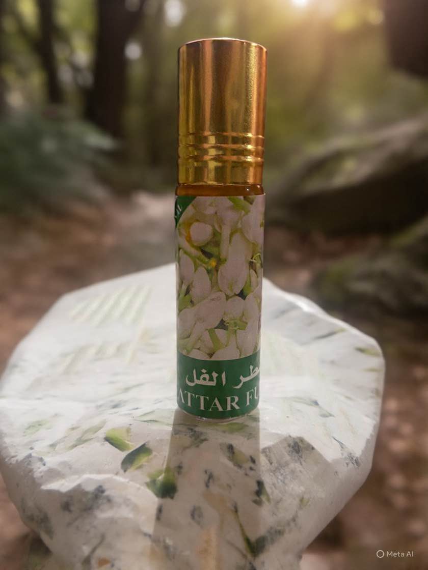 Attar (parfum à L'huile) Ahsan - Fragrance Jasmin Fresh - 6 Ml - 100% Naturel - Exp. Décembre 2027