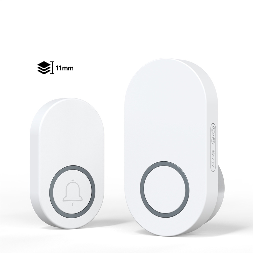 Remote Call Bell Hococa US/EU/UK Plug Outdoor Wireless Doorbell 60 Songs Melodies ...