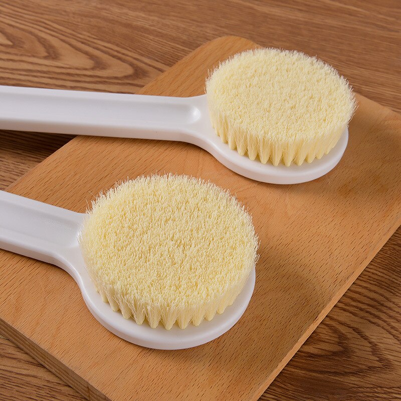 Japanese Bath Brush Long Handle Soft Hair Bath Brush Back Rubbing Body Scrubbing Gods Rub. 