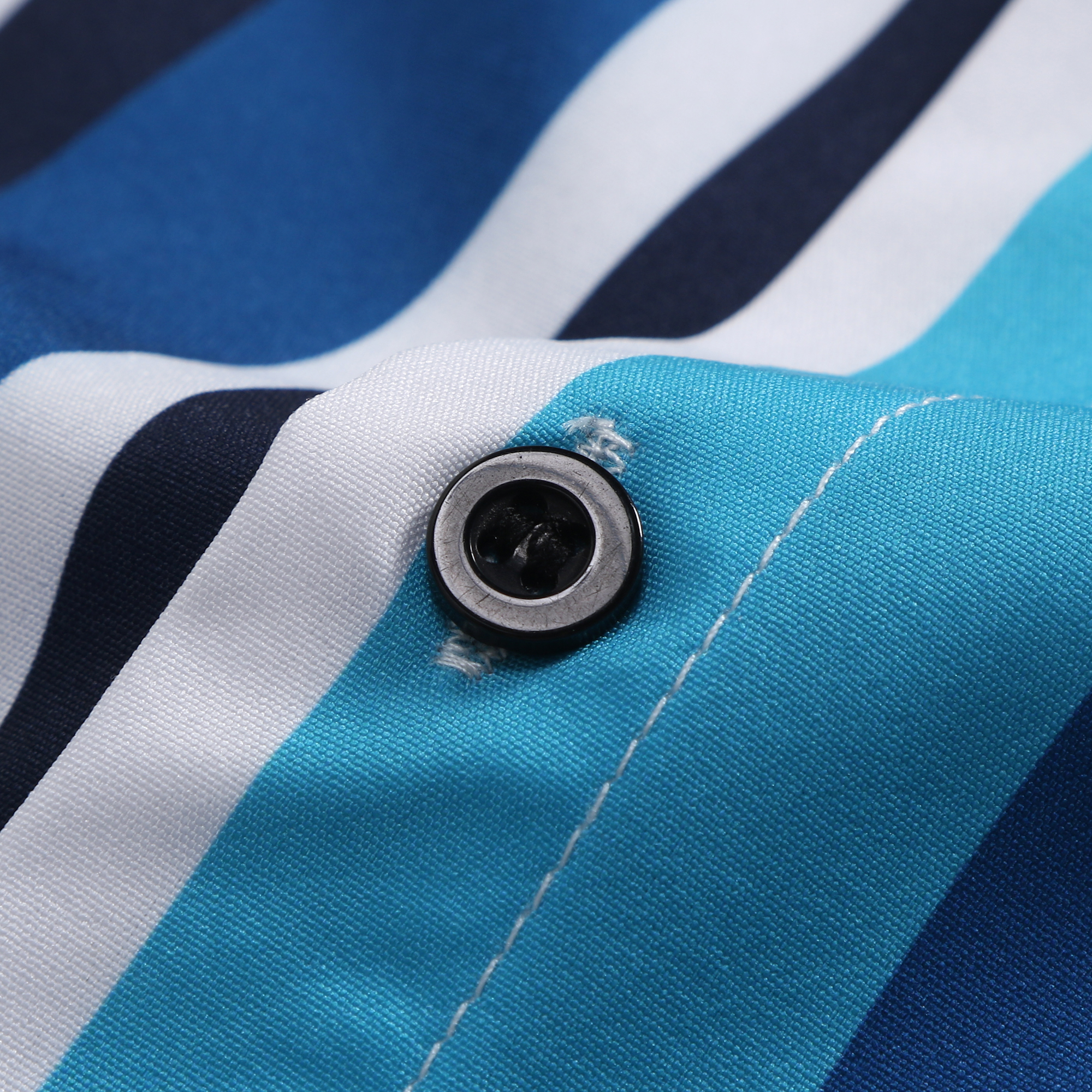 FGKKS 2023 Brand Striped Shirt For Men Slim Breathable Fashion Short Sleeve High Quality Design Casual Shirt Male. 
