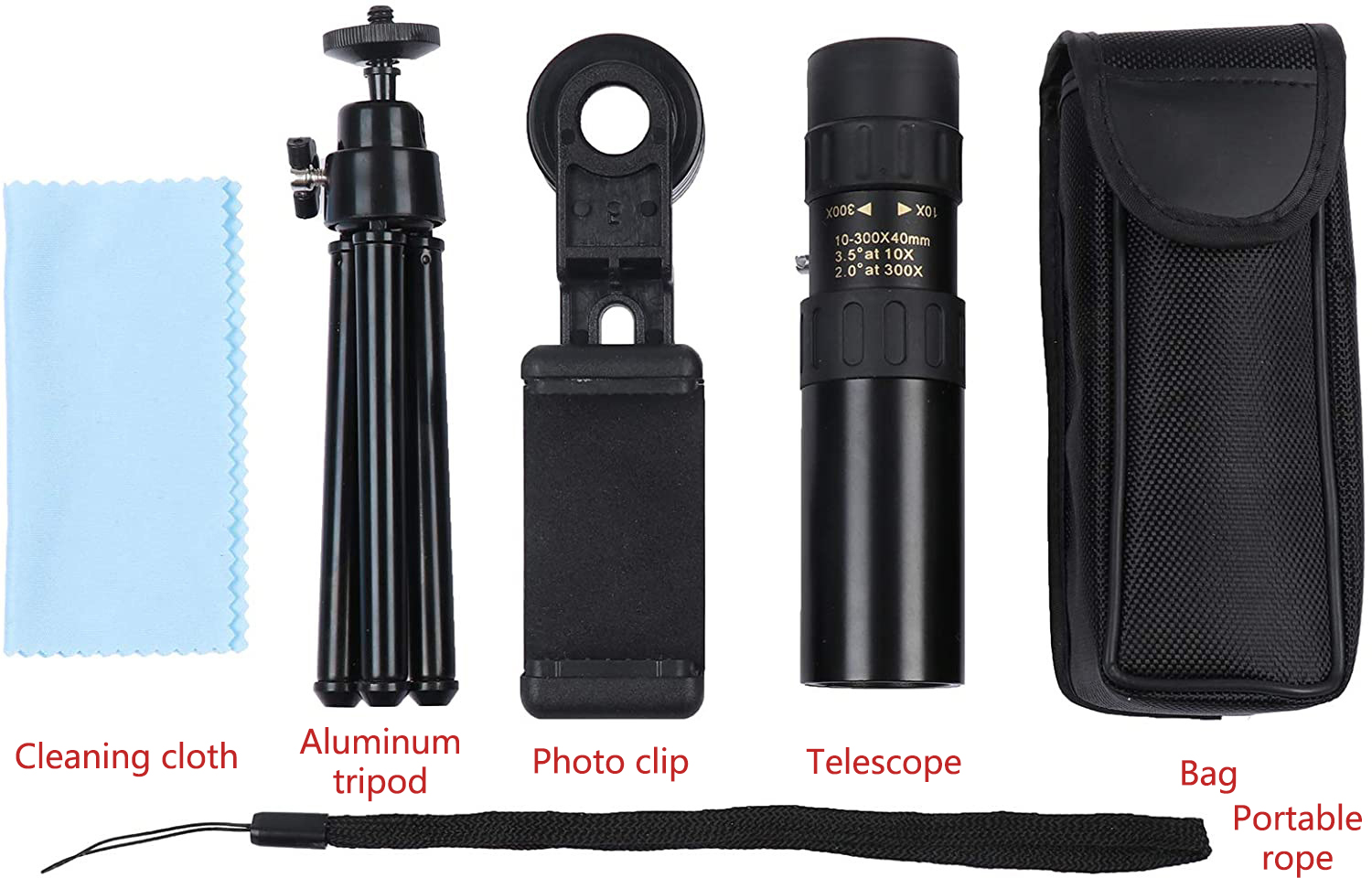 Portable Strong Telescope 10300X Zoom HD Professional Monocular Long