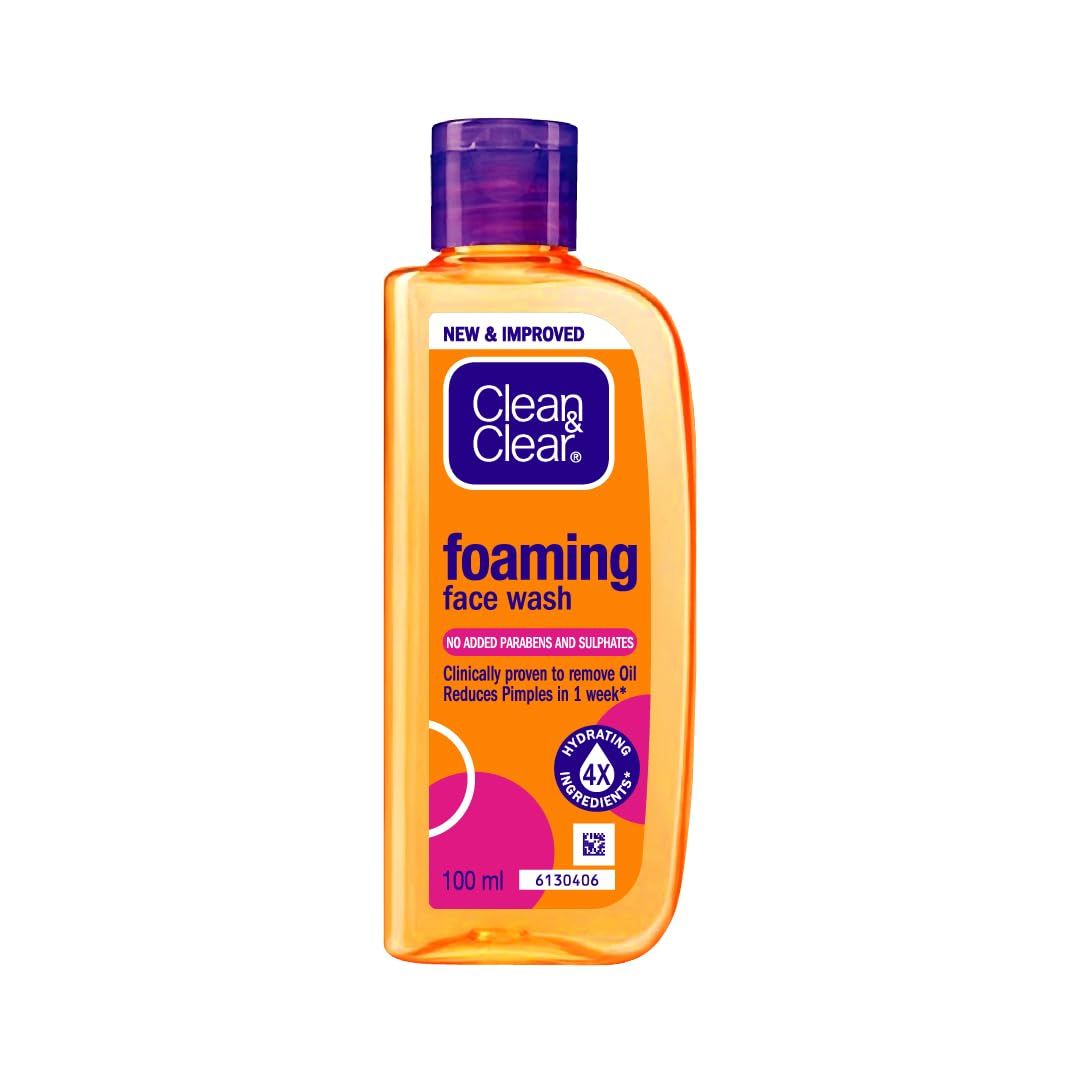 CLEAN & CLEAR Foaming Face Wash 50ml - 100ml
