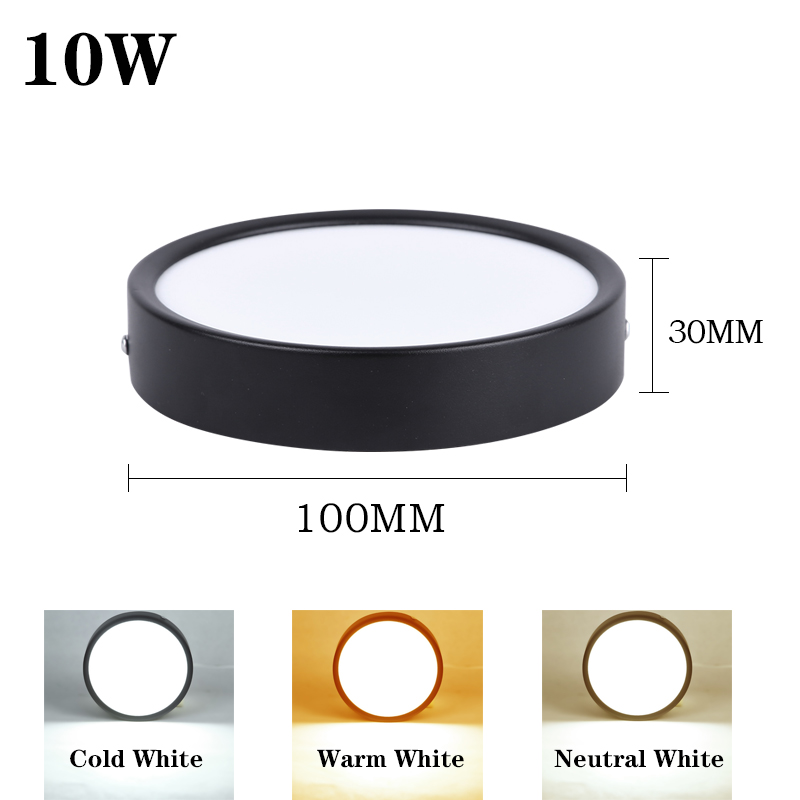 LED Downlight 220V Spot Three Colors Dimming Modern Home Decoration ...