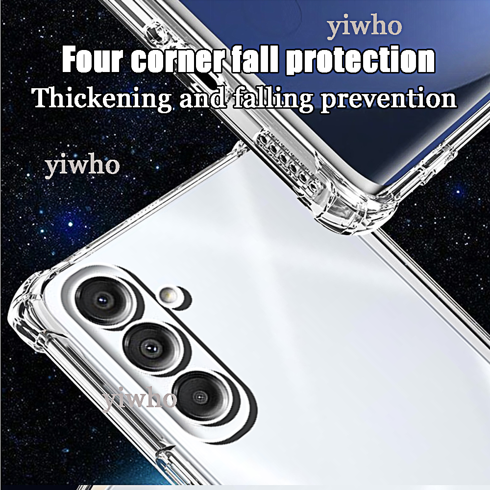 Shockproof Phone Case for Samsung Galaxy A16 5G A15 5G 4G A25 A35 A55 Transparent Clera Back Covers A 16 15 25 35 55 phonecases. 