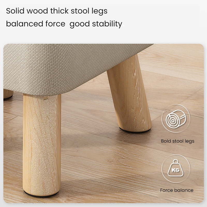 Ottoman Foot Rest Stool Hallway Ottoman Home Decor Furniture Stool Small Wooden Stools Sofa Ottomans Foot Rest Stools. 