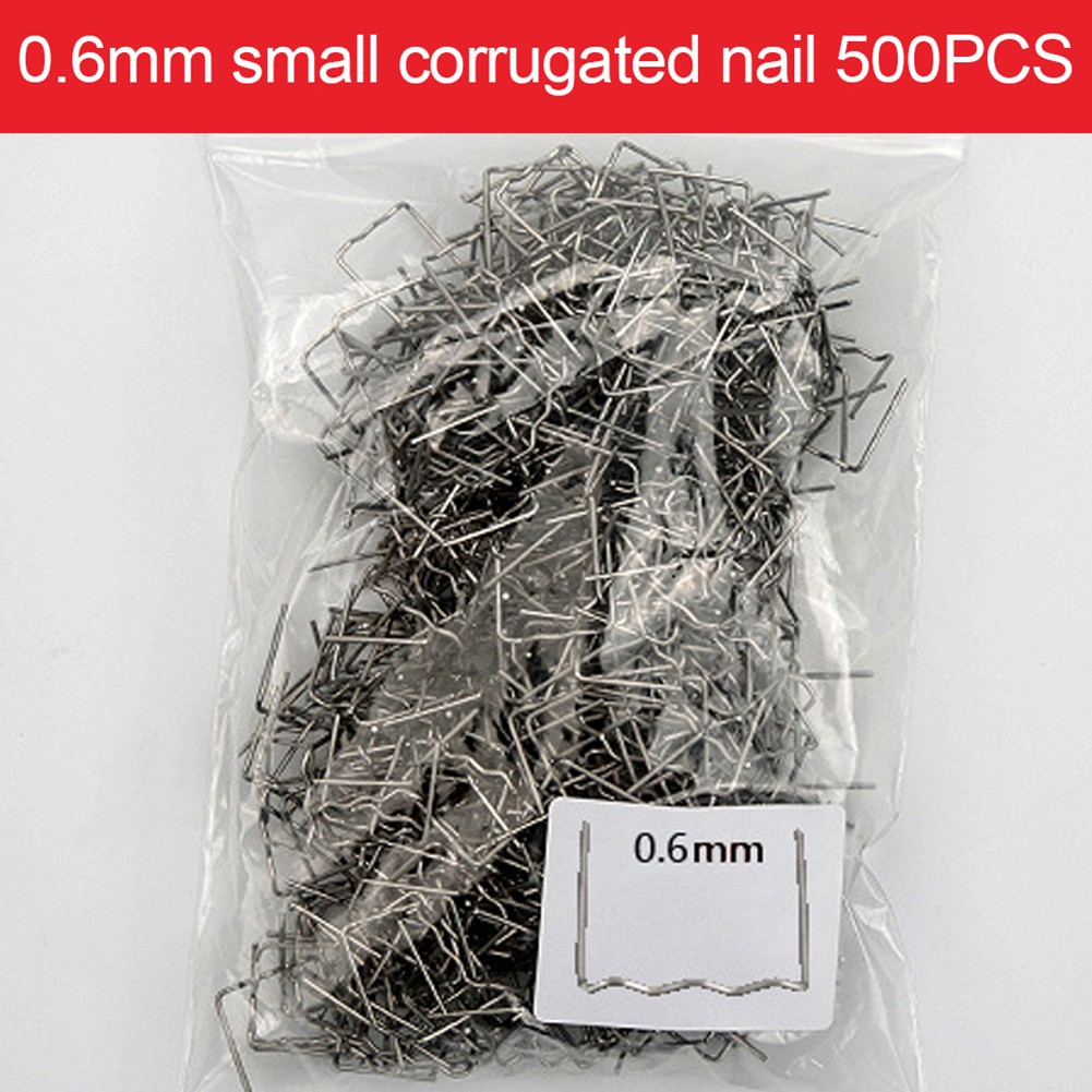 500PCS Hot Stapler Staples For Car Bumper Repair Welding Machine Plastic Welder Automotive  Repair Machine Welding Wire Kit. 