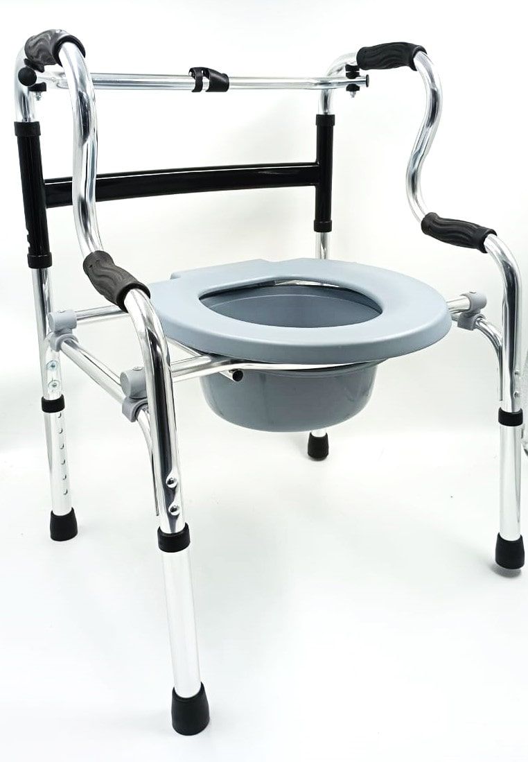 Assisted Commode 6 in 1 Multi Functional Height Adjustable Bedside 6 in 1 Patient ...