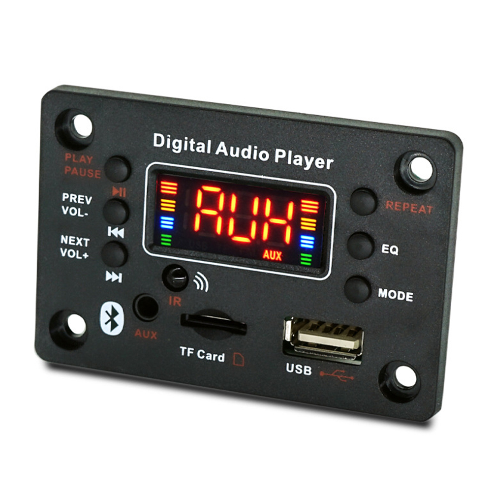 2*40W  Amplifier MP3 Player Module Bluetooth-compatible 5.0 Decoder Board DC7-20V 80W Amplifier Car FM Radio Module mp3 players. 
