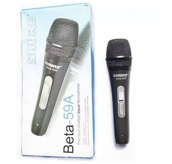 Shure Beta-59A Professional Dynamic Microphone Karaoke Mic