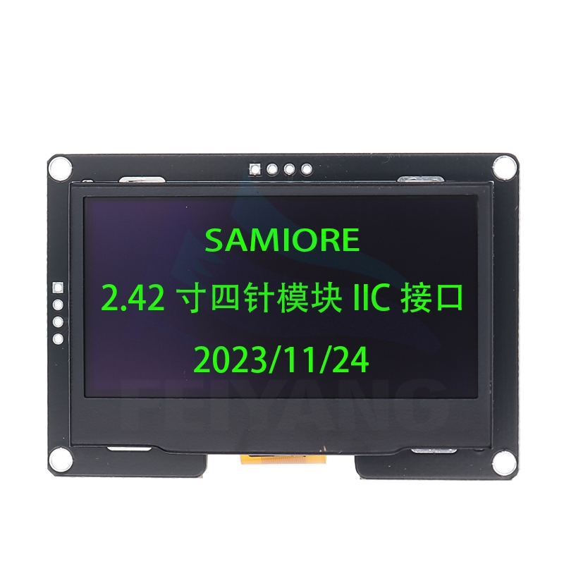 2.4" 2.42 inch 128x64 OLED LCD Display Module SSD1309 12864 7 Pin SPI ...