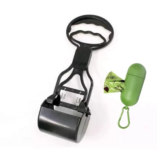 Poop scooper outlet with bag