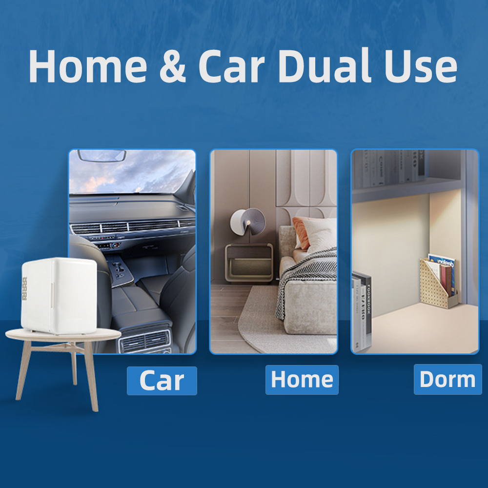 4L Mini Multifunction Refrigerator Cosmetics Mask Beverage Dormitory Refrigerators Cooler Warmer Beauty Fridge for Car. 