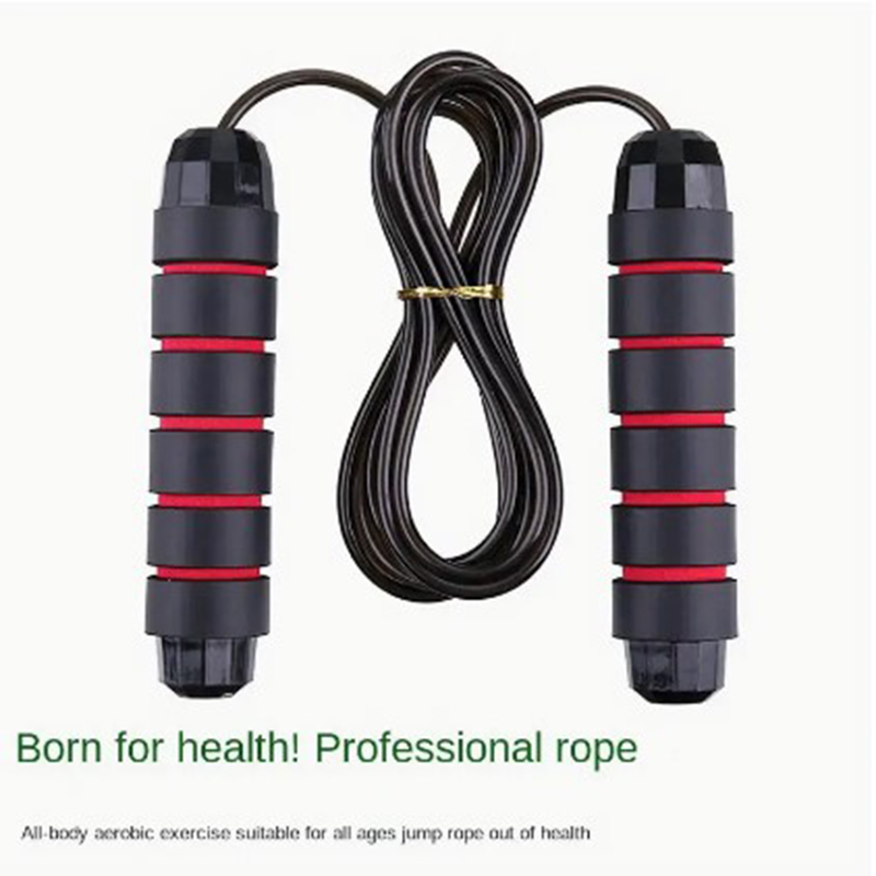 Jump Rope Professional Tangle Free Rapid Speed Jumping Rope Foam Handle Adjustable Steel Skipping Rope Gym Fitness Slim Body. 