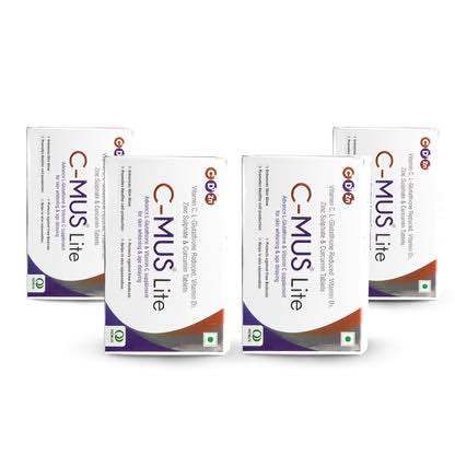 C-MUS lite Glutathione Tablets with Vitamin C. 